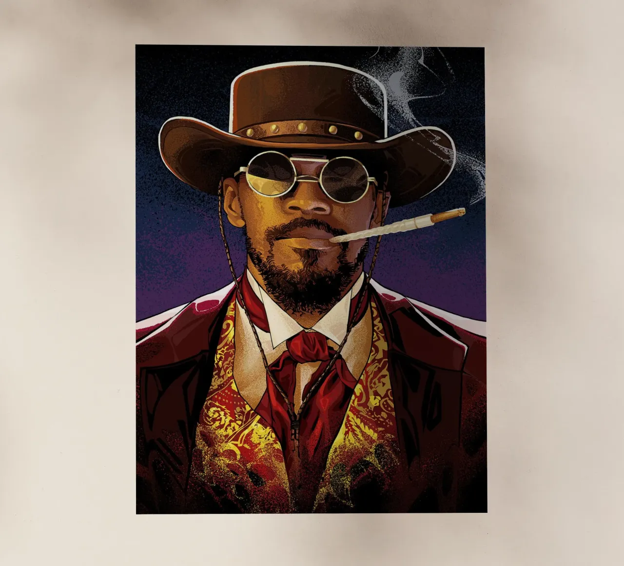 Django Unchained pellicola backlit da Oscar