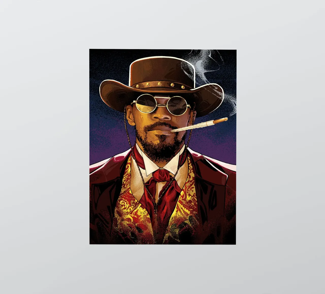 Django Unchained adesivo da Oscar