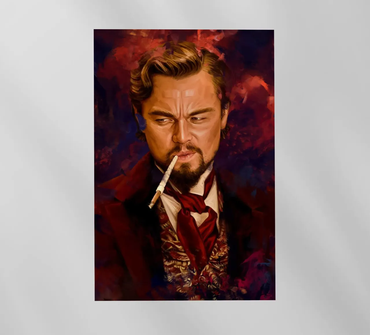 Django, Calvin Candie pellicola backlit da Oscar