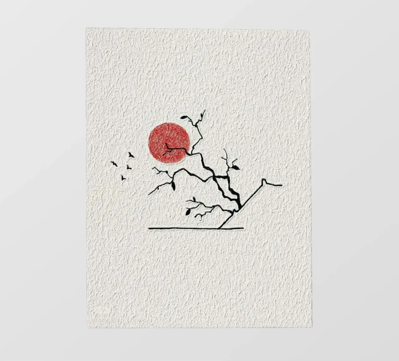 minimal nature line pellicola backlit da melts