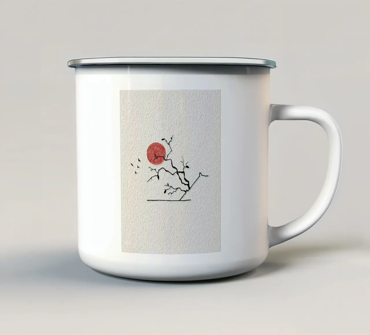 minimal nature line tazza in smalto da melts