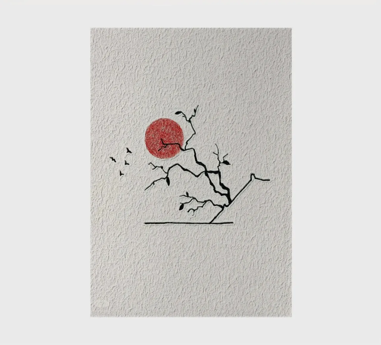 minimal nature line notebook by melts