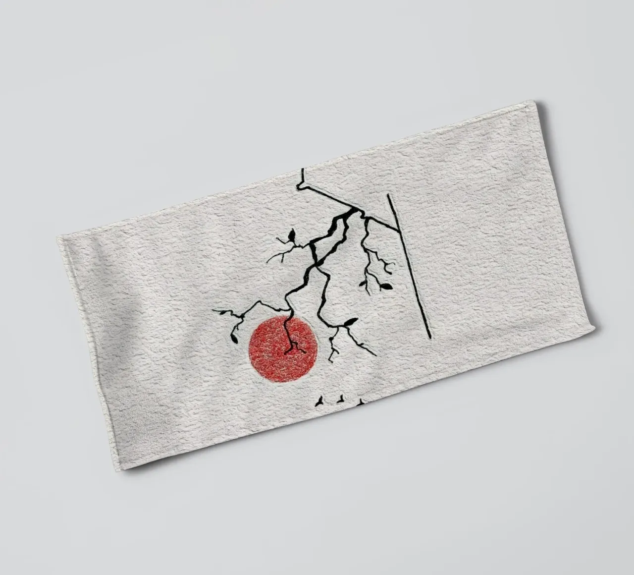 minimal nature line asciugamano da bagno da melts