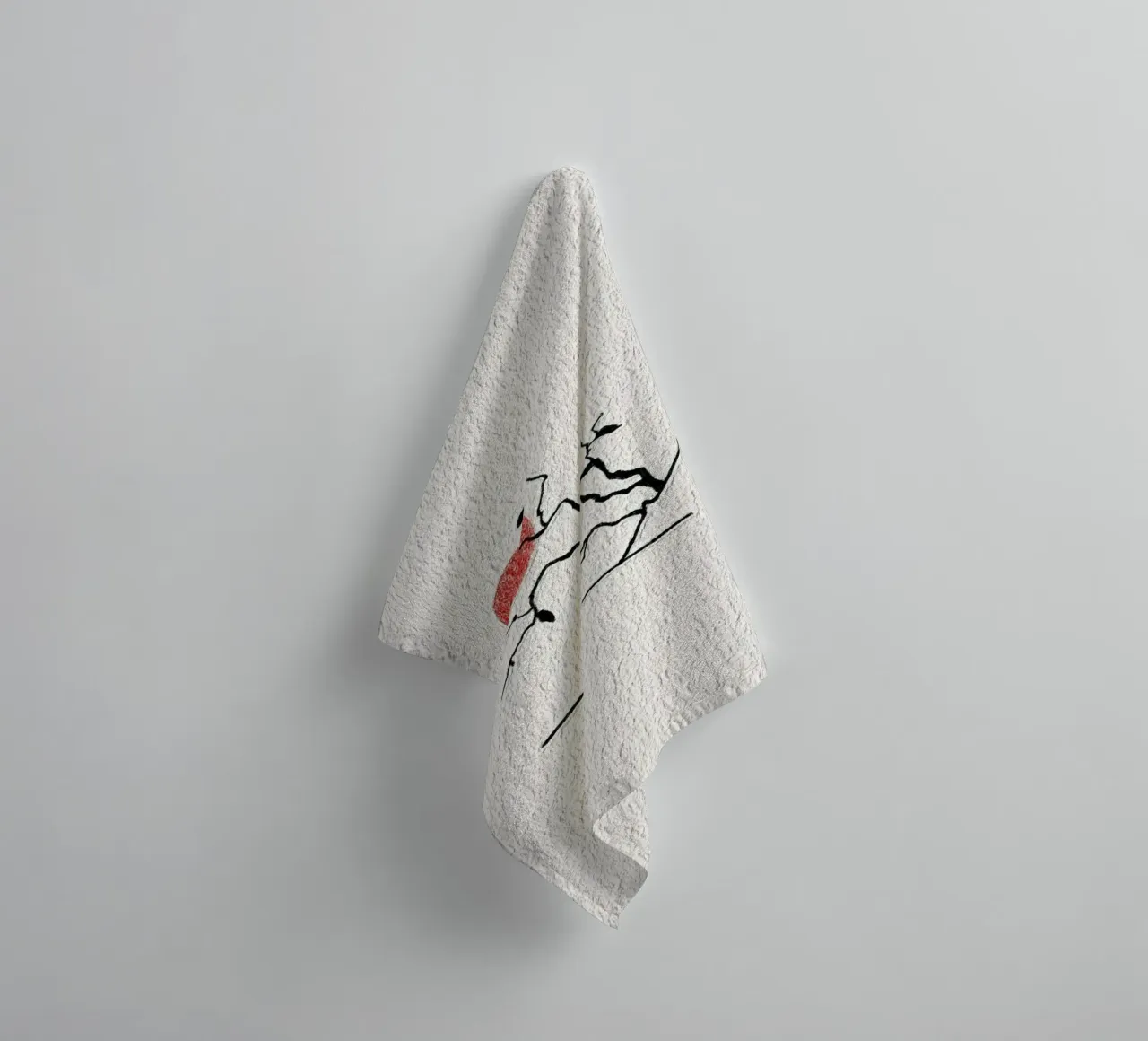 minimal nature line asciugamano da bagno da melts