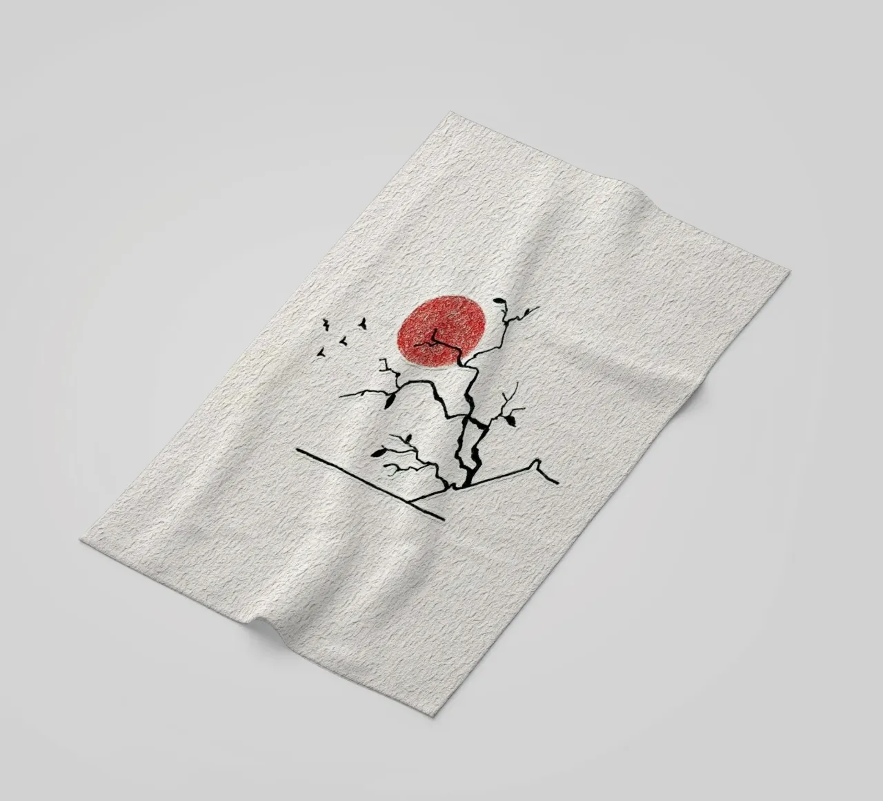 minimal nature line telo mare da melts