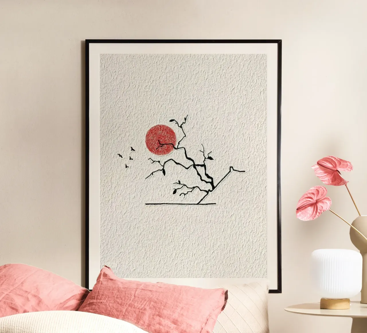 minimal nature line poster da melts