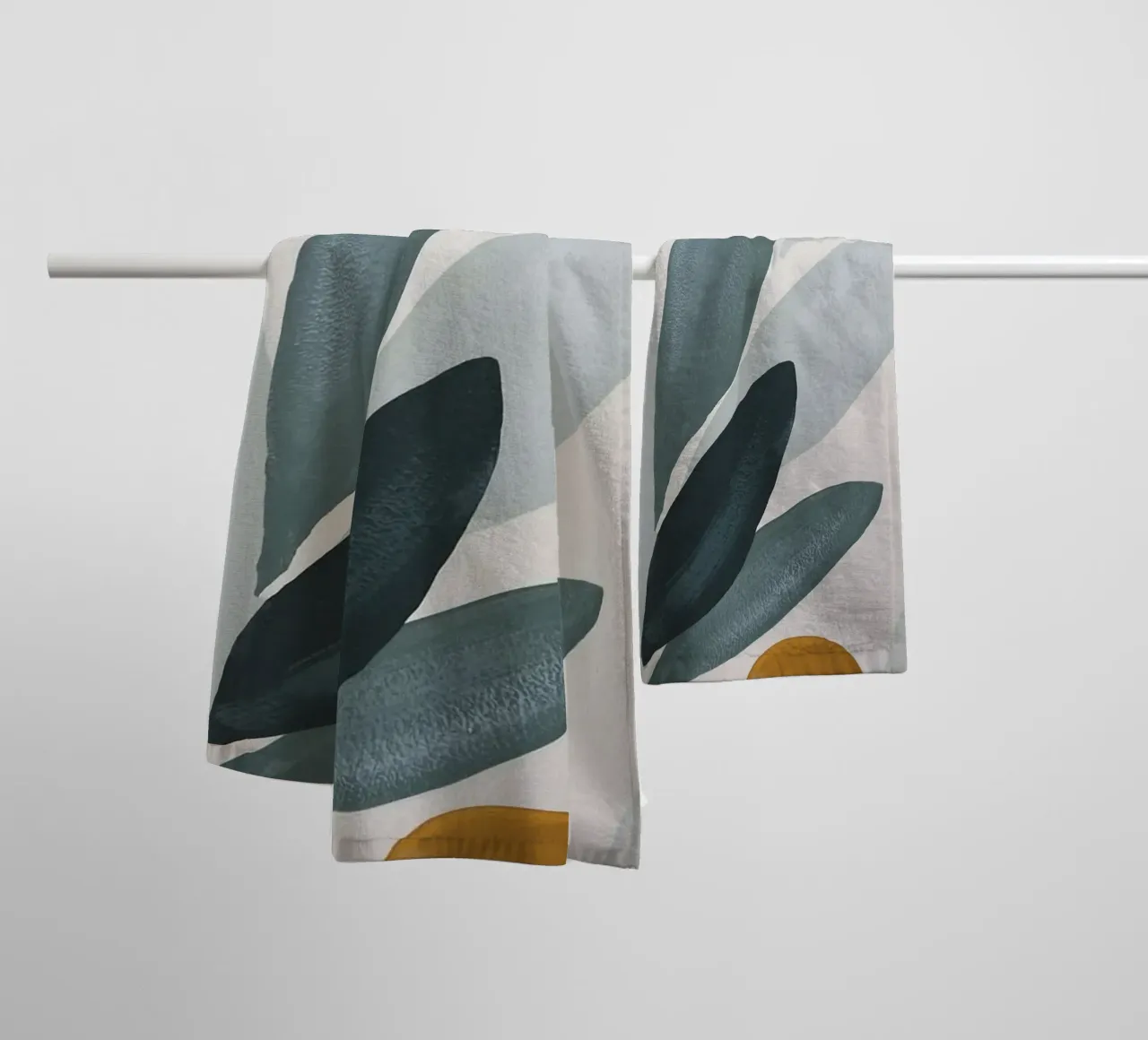 draw line leave asciugamano da bagno da melts