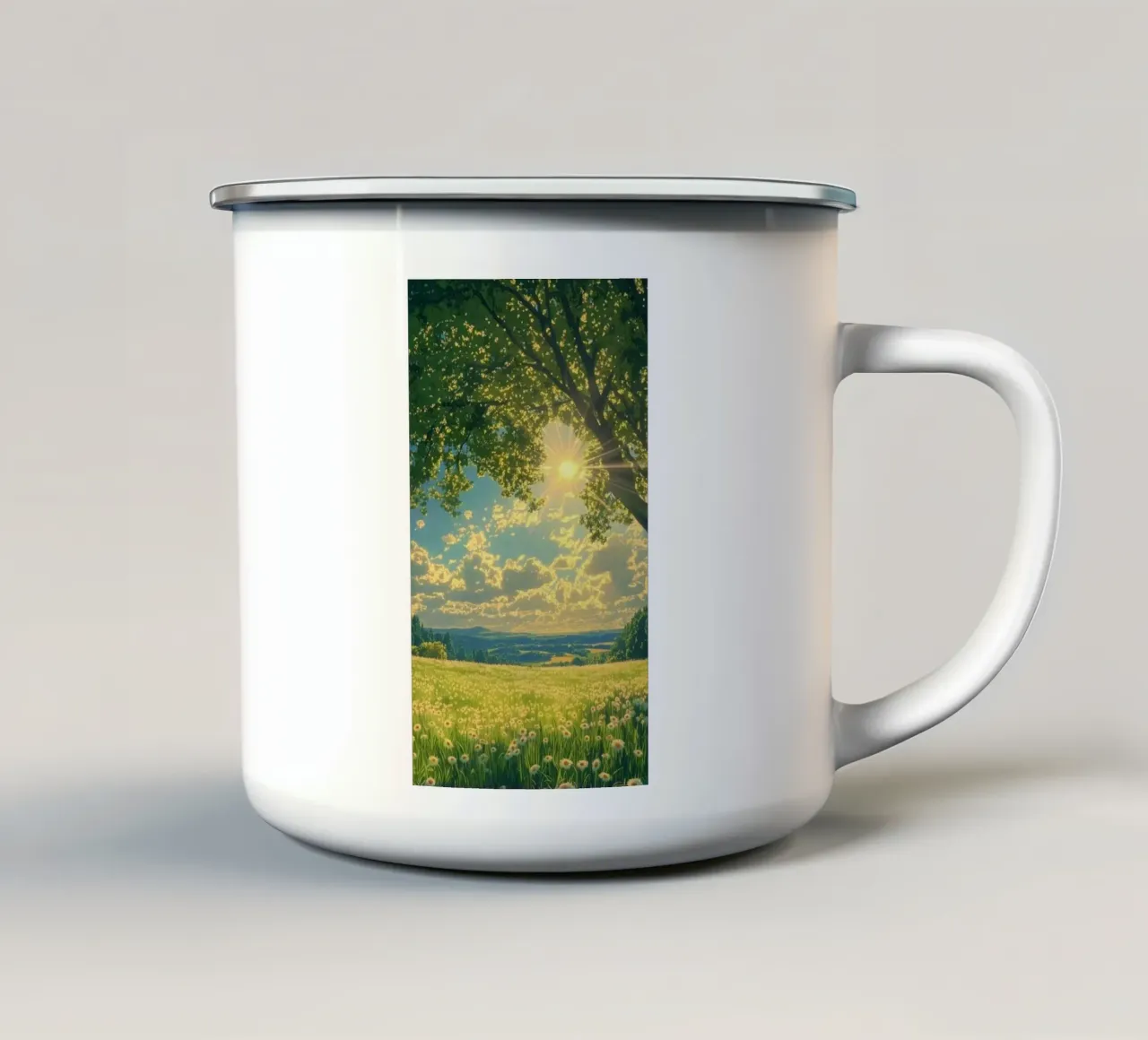 bright forest flower tazza in smalto da melts