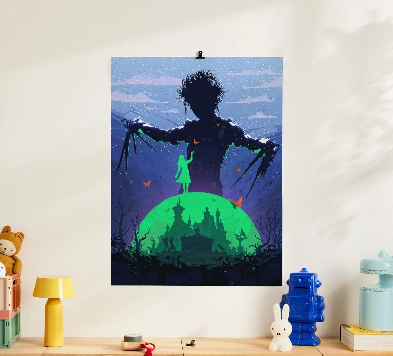 Edward mani di forbice l poster da Oscar Frazier