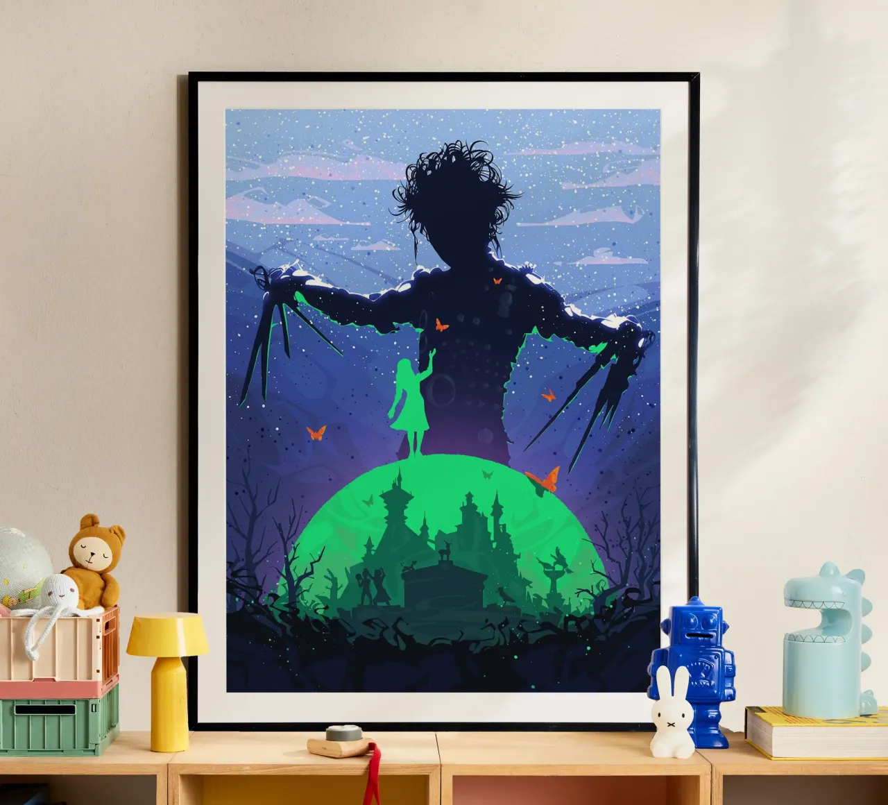 Edward mani di forbice l poster da Oscar Frazier