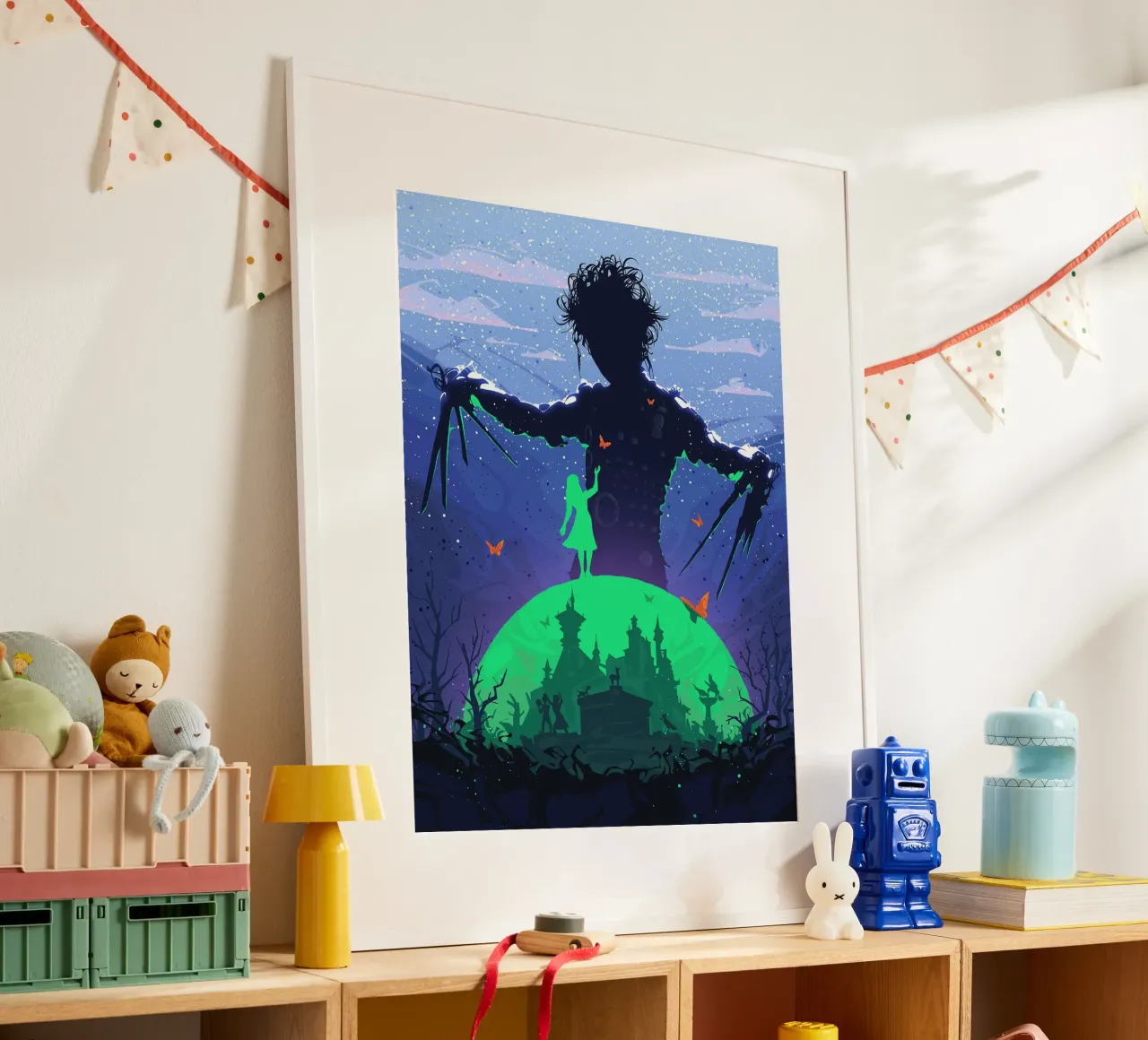 Edward mani di forbice l poster da Oscar Frazier