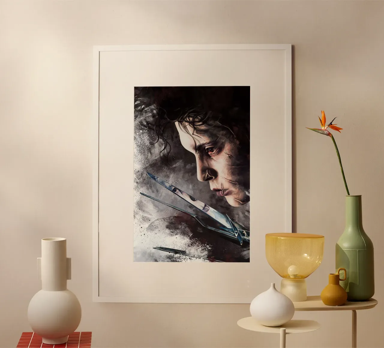 Edward mani di forbice poster da Oscar Frazier