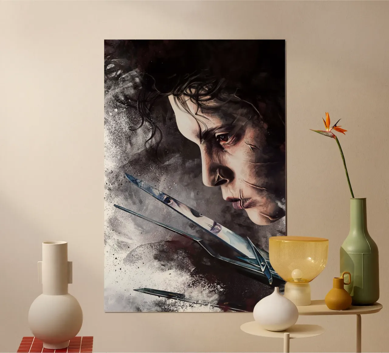 Edward mani di forbice poster da Oscar Frazier