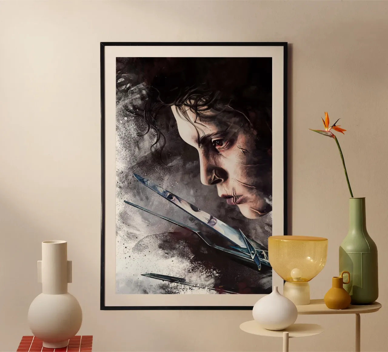 Edward mani di forbice poster da Oscar Frazier