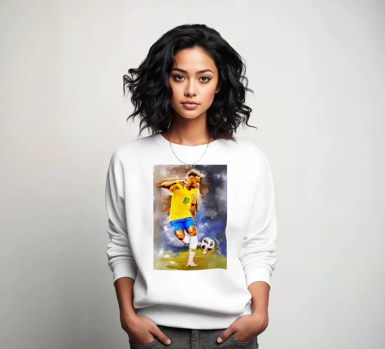 Controllo perfetto di Neymar felpa da Lembayung art