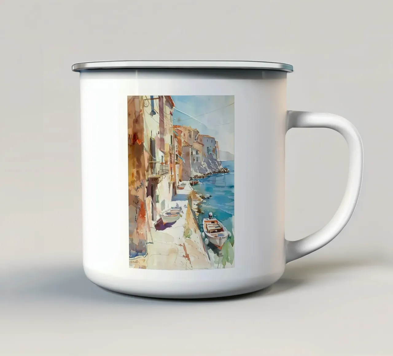 coast line villae tazza in smalto da melts