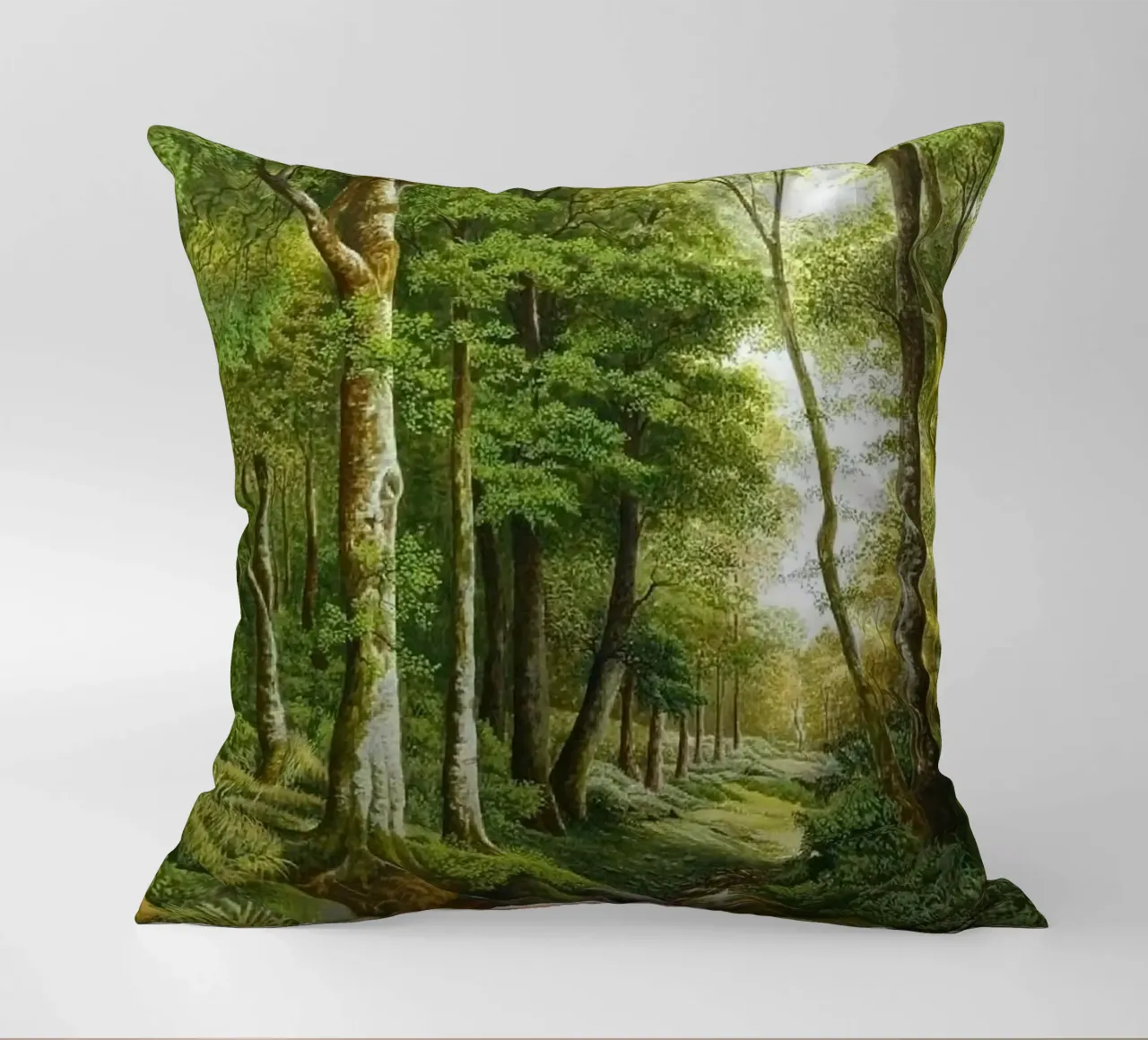 forest light tree cuscino da melts