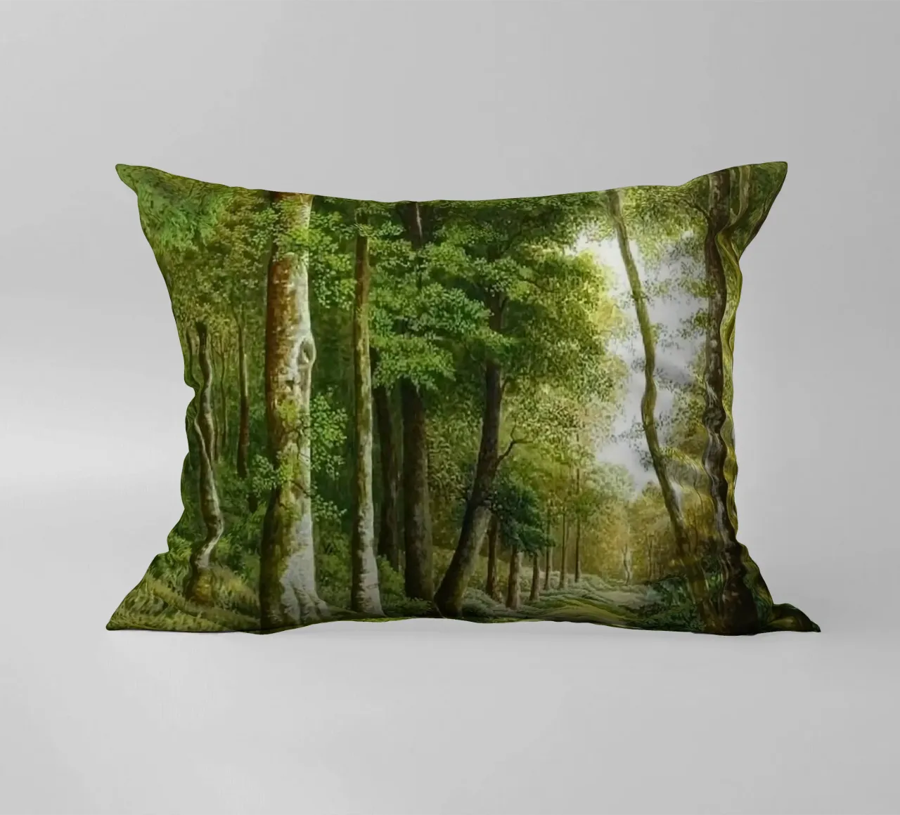 forest light tree cuscino da melts