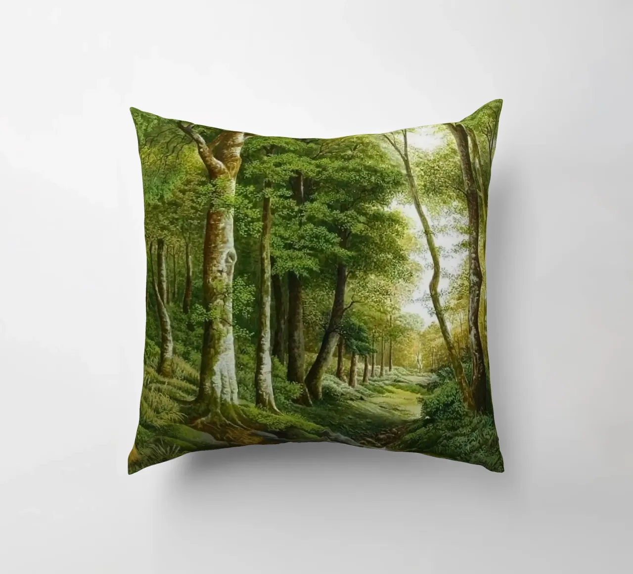 forest light tree cuscino da melts