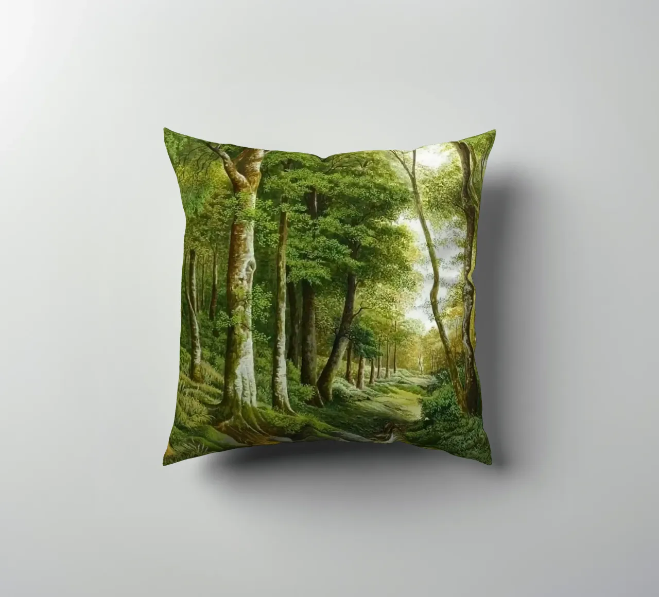forest light tree cuscino da melts