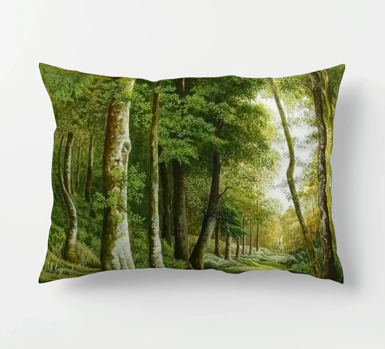 forest light tree cuscino da melts