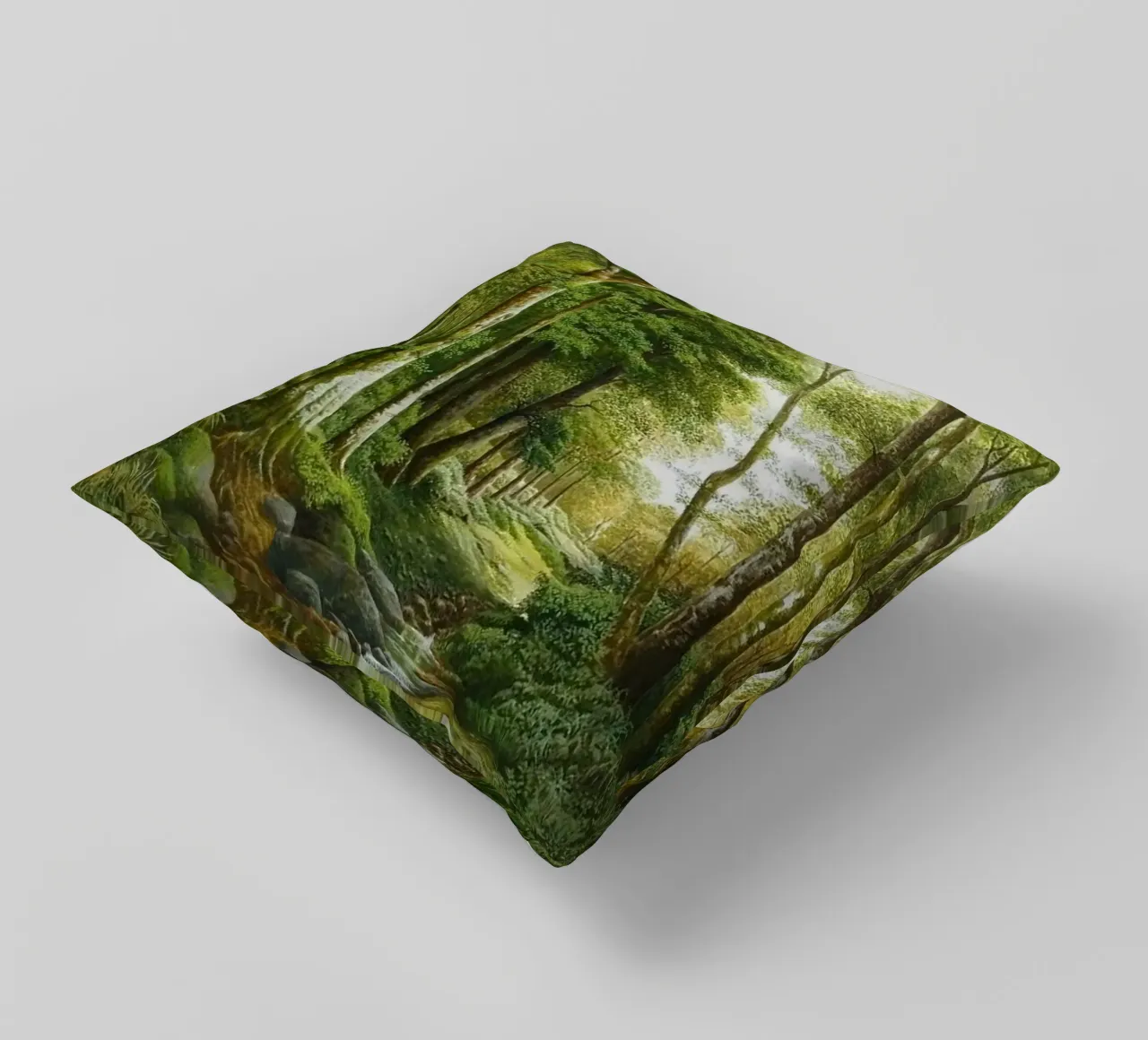 forest light tree cuscino da melts