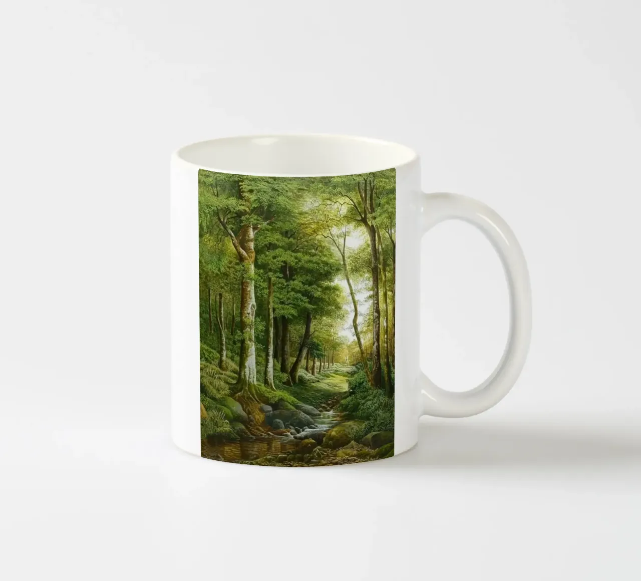 forest light tree tazza in ceramica da melts