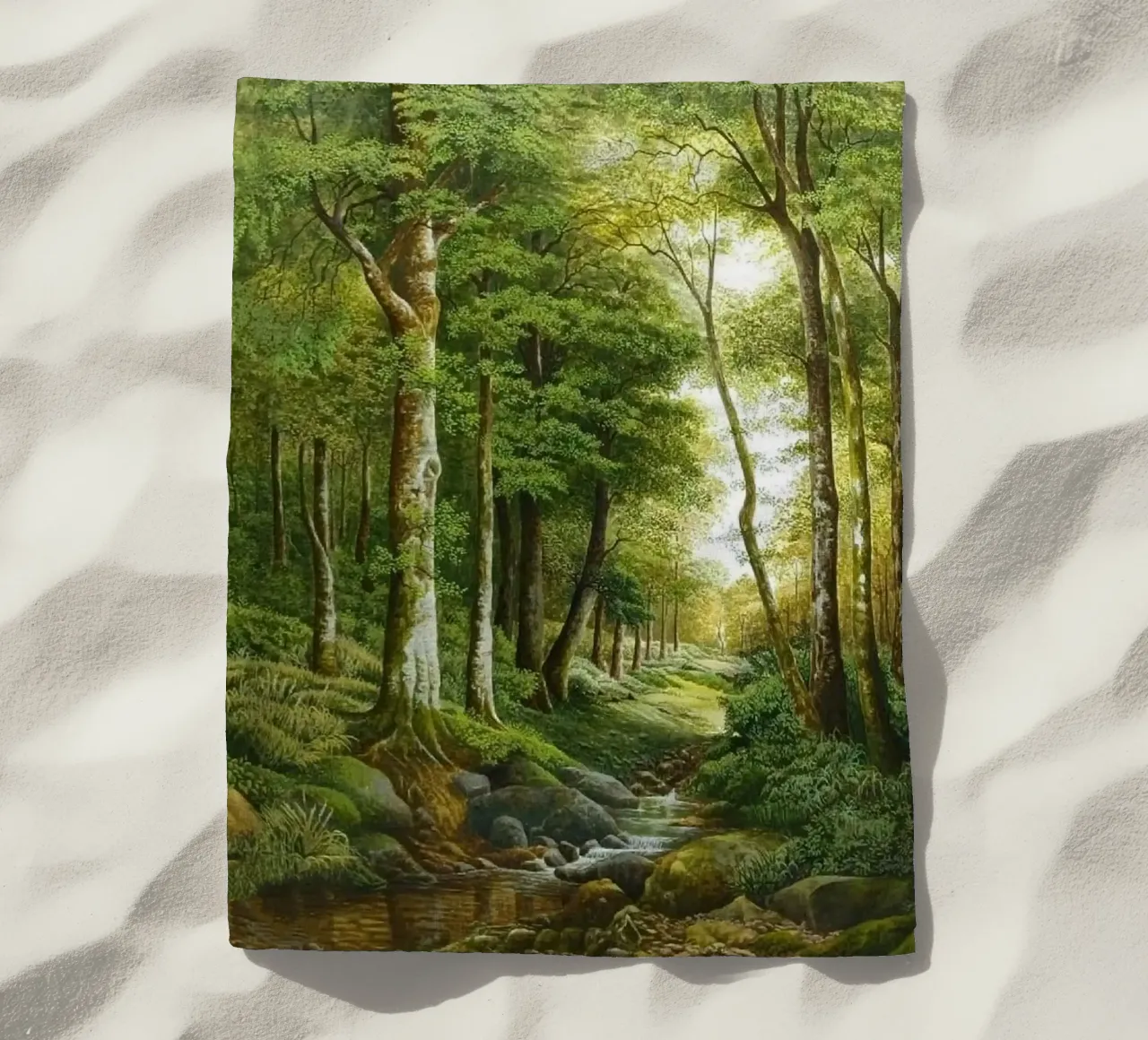 forest light tree telo mare da melts