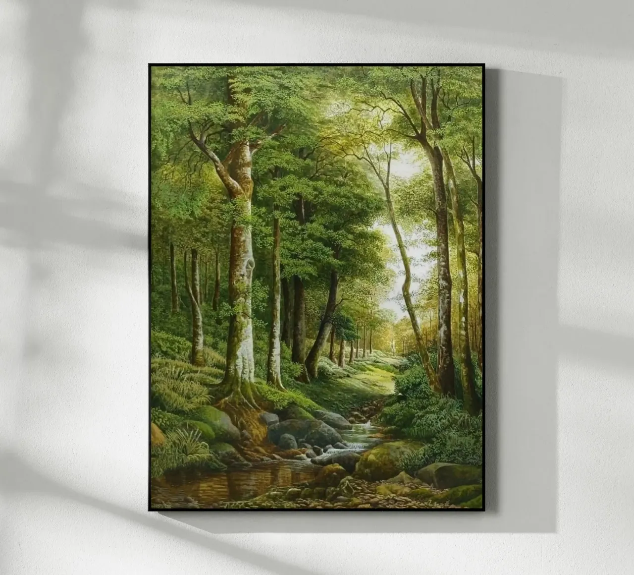 forest light tree plexiglass da melts