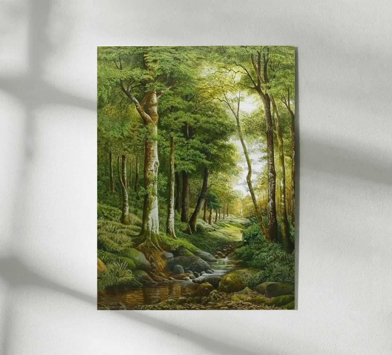 forest light tree plexiglass da melts