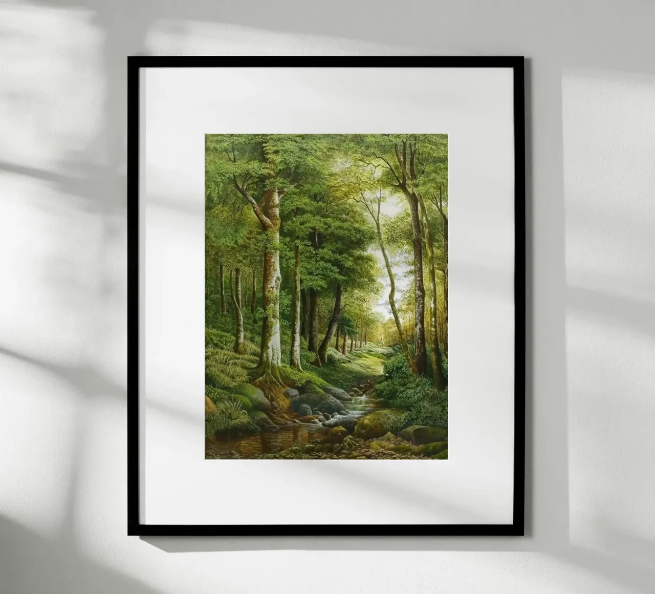 forest light tree poster da melts