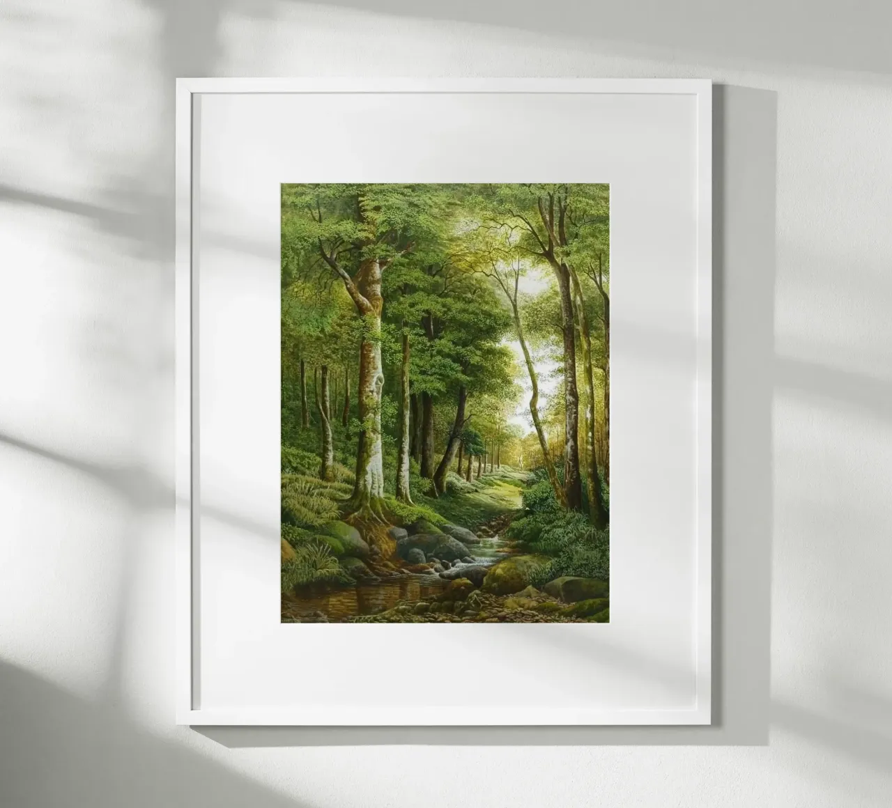 forest light tree poster da melts