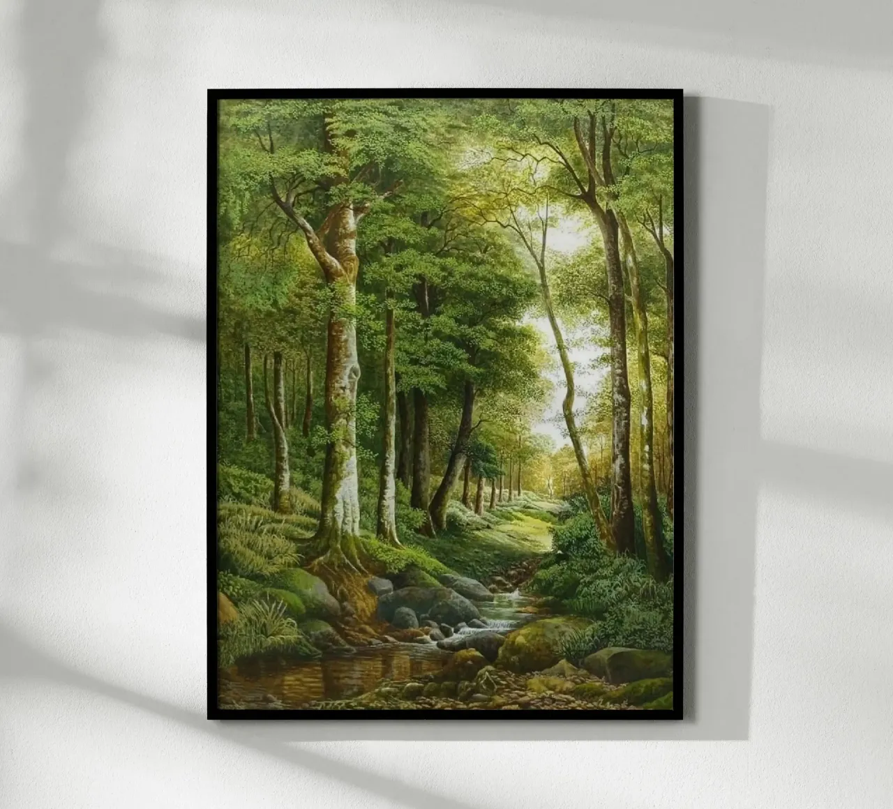 forest light tree poster da melts