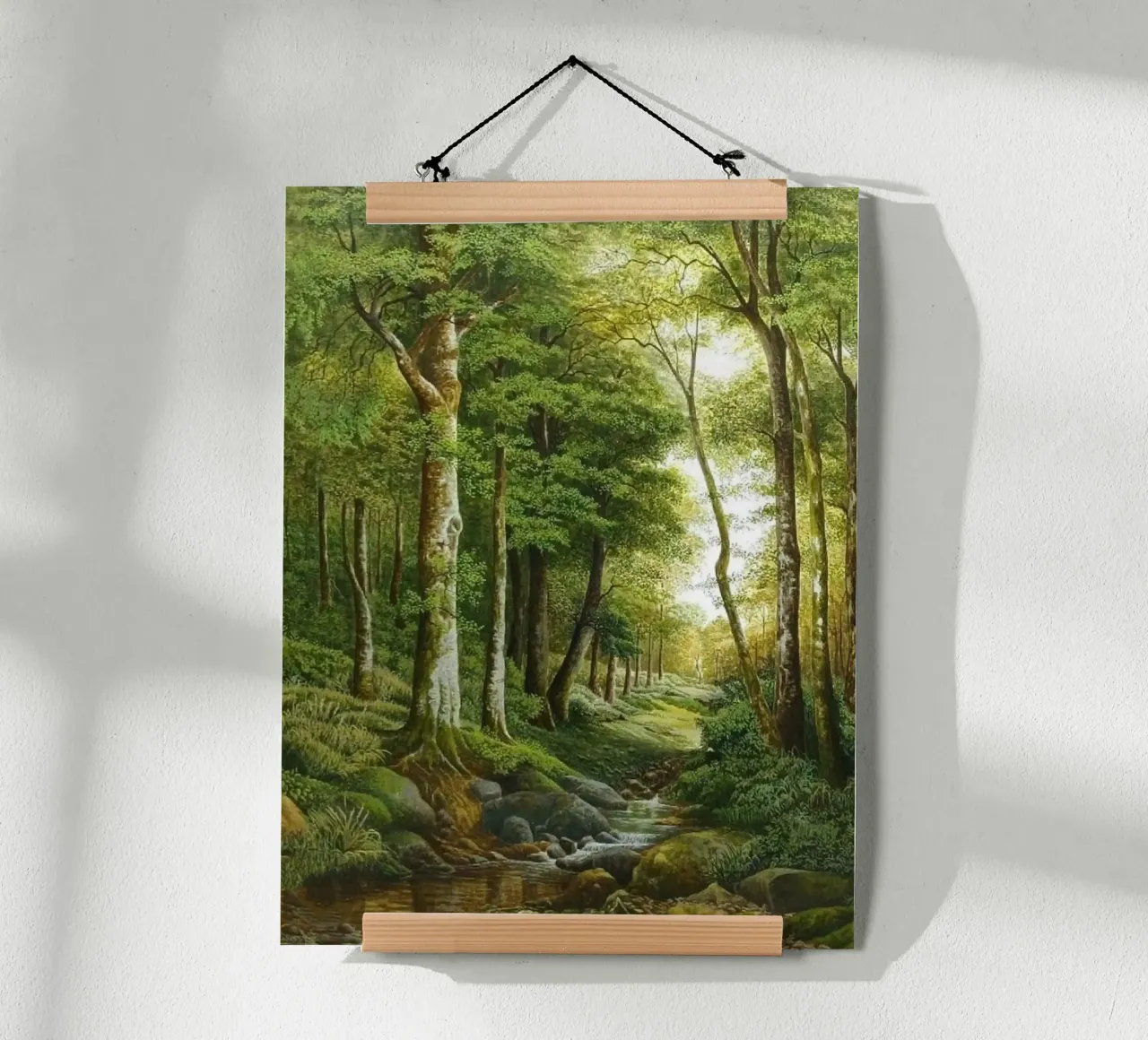 forest light tree poster da melts