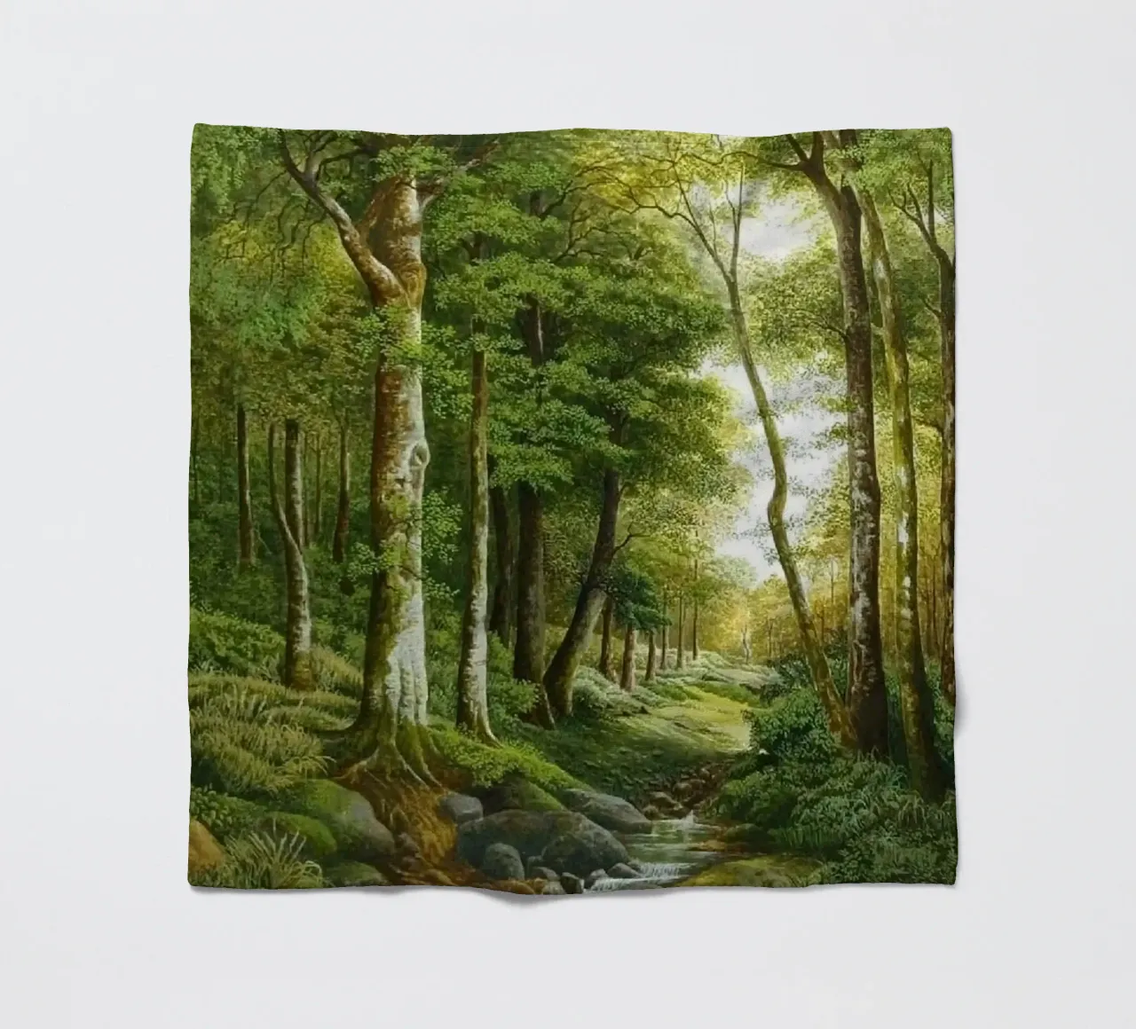 forest light tree coperta in pile da melts