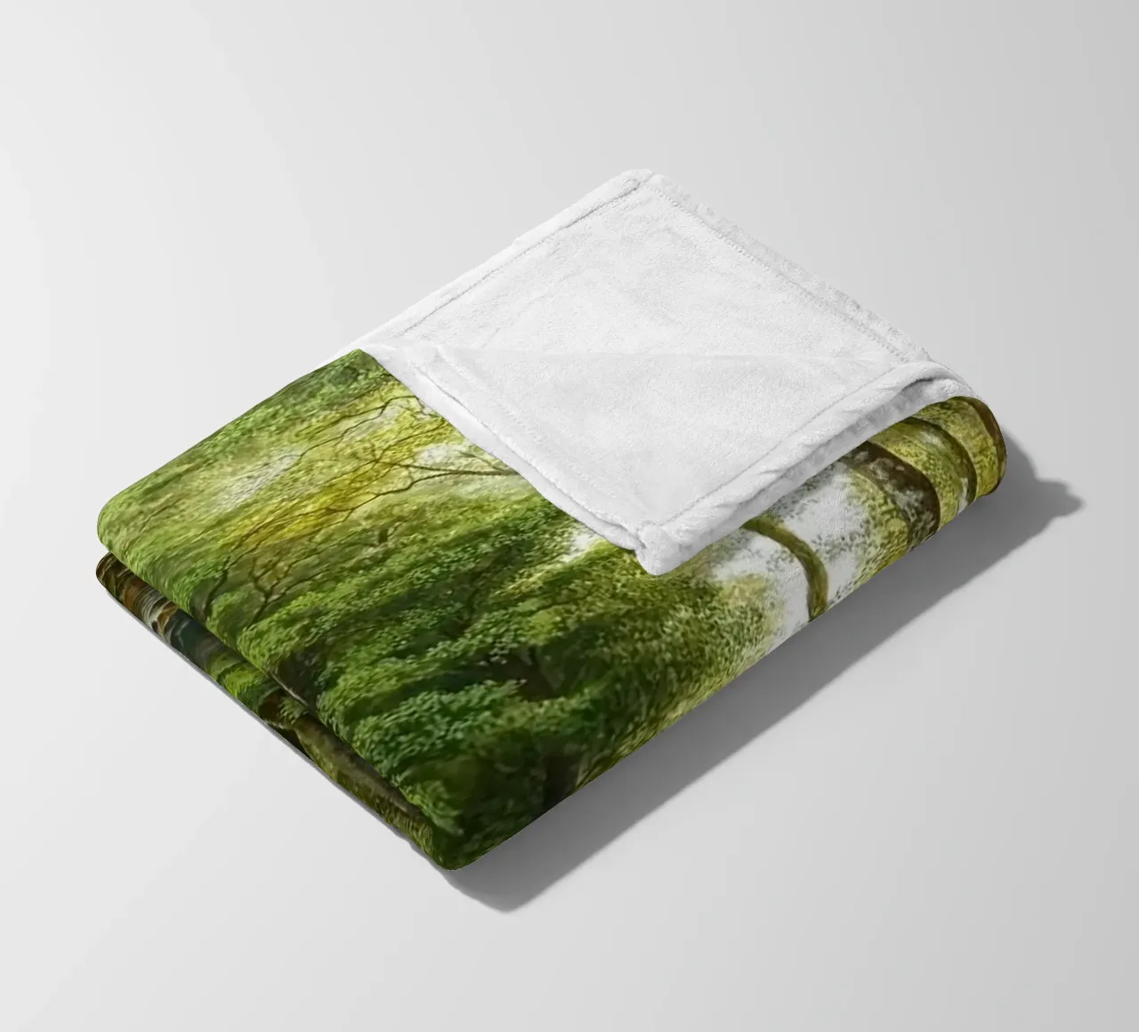 forest light tree coperta in pile da melts