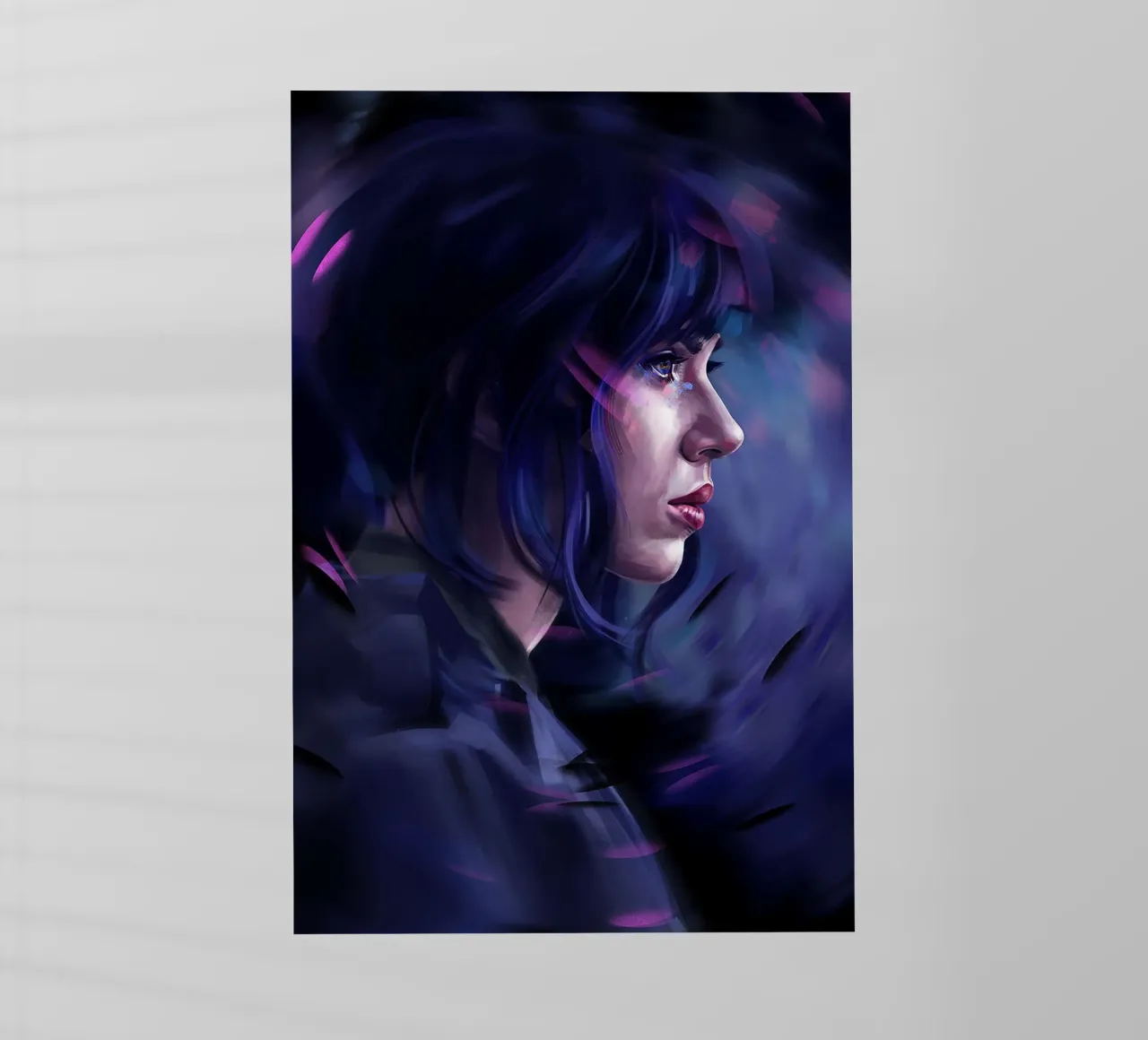 Ghost in the Shell di Dmitry Belov pellicola backlit da Oscar