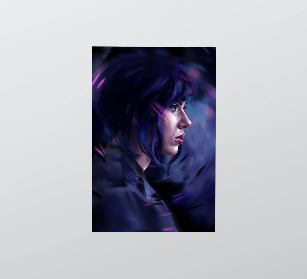 Ghost in the Shell di Dmitry Belov adesivo da Oscar