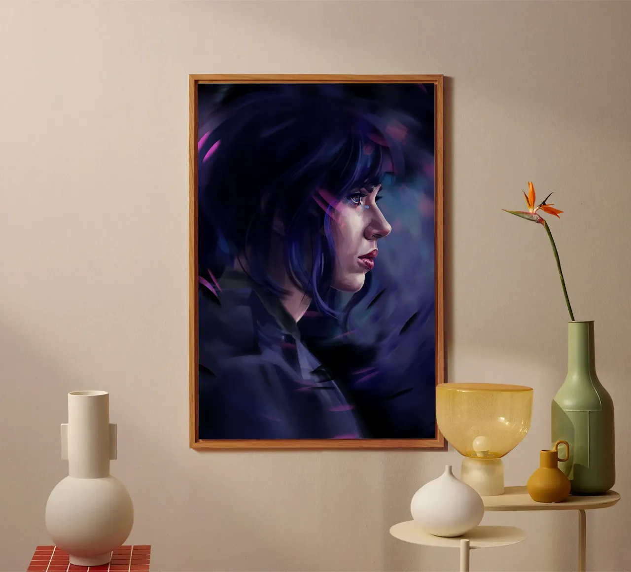 Ghost in the Shell di Dmitry Belov pannello forex da Oscar