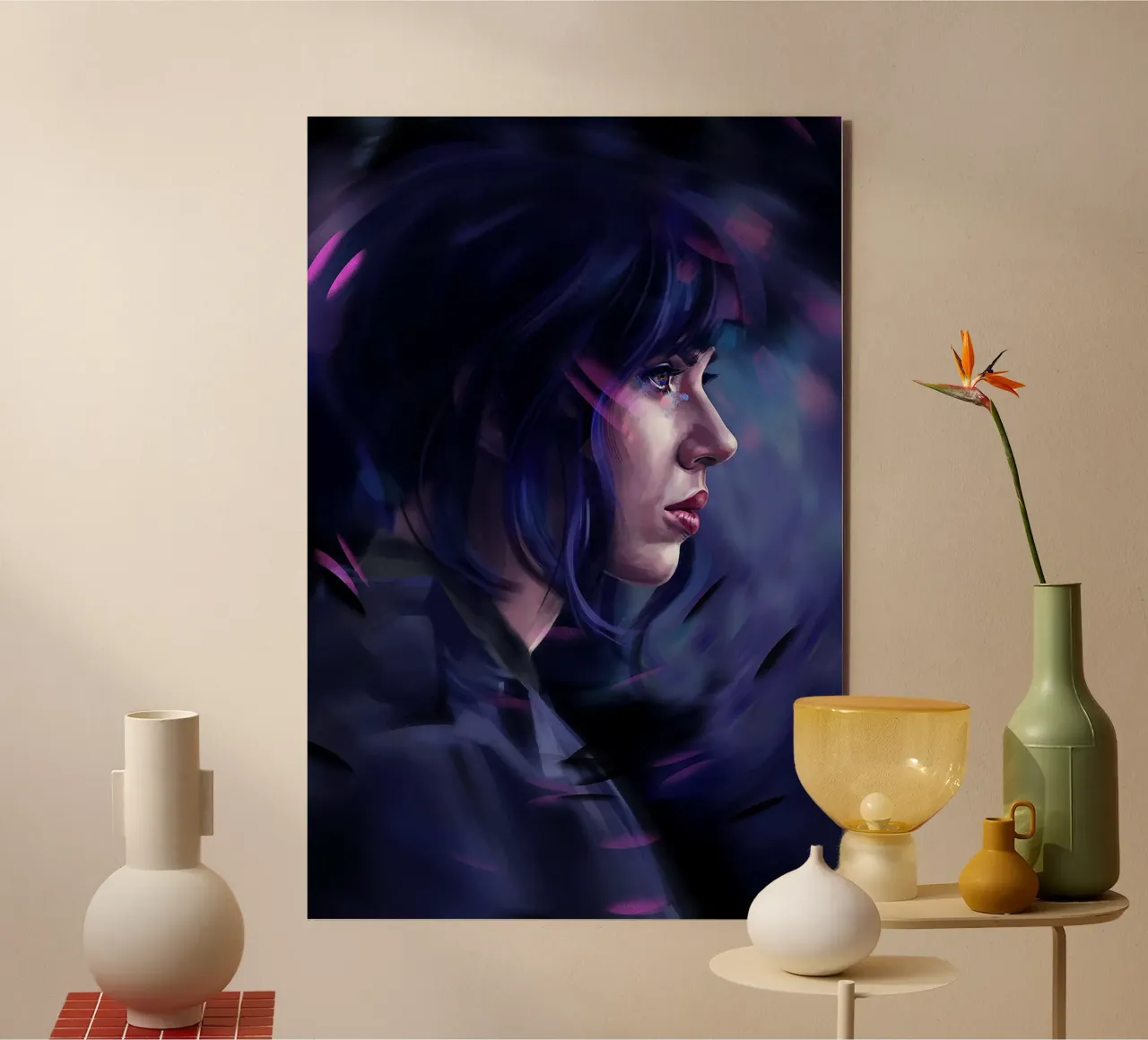 Ghost in the Shell di Dmitry Belov pannello forex da Oscar