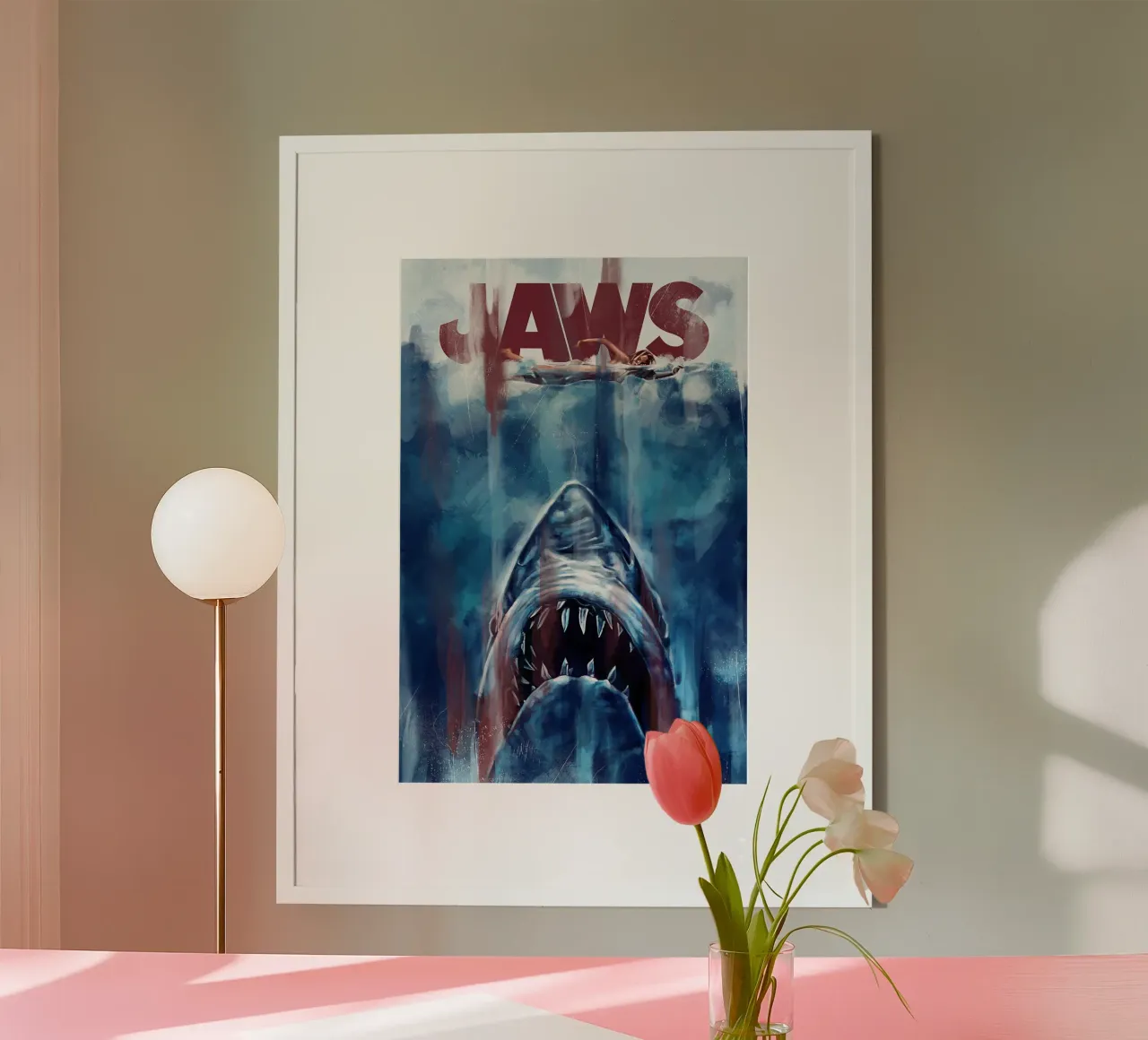 Jaws poster da Oscar Frazier