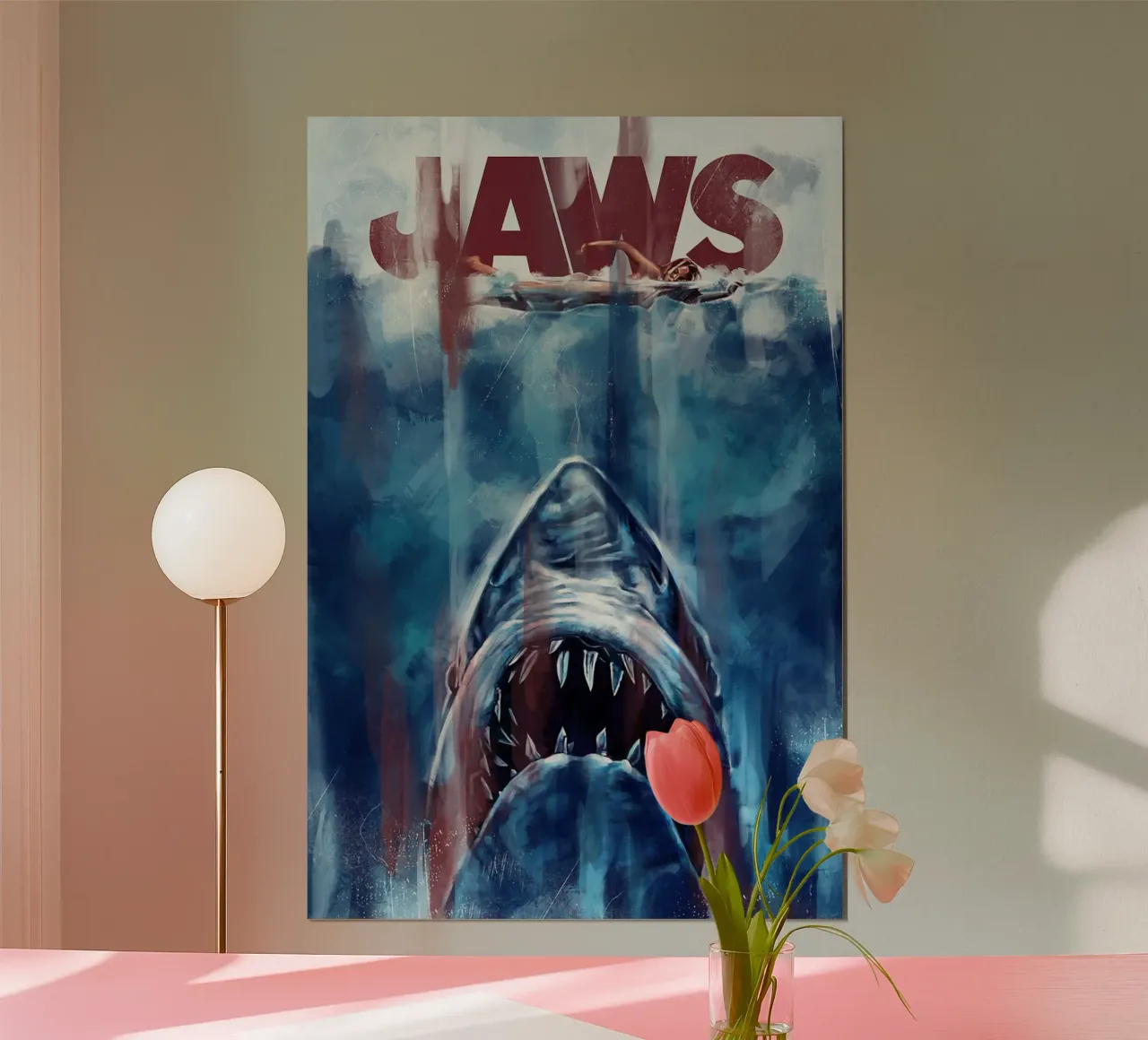 Jaws poster da Oscar Frazier