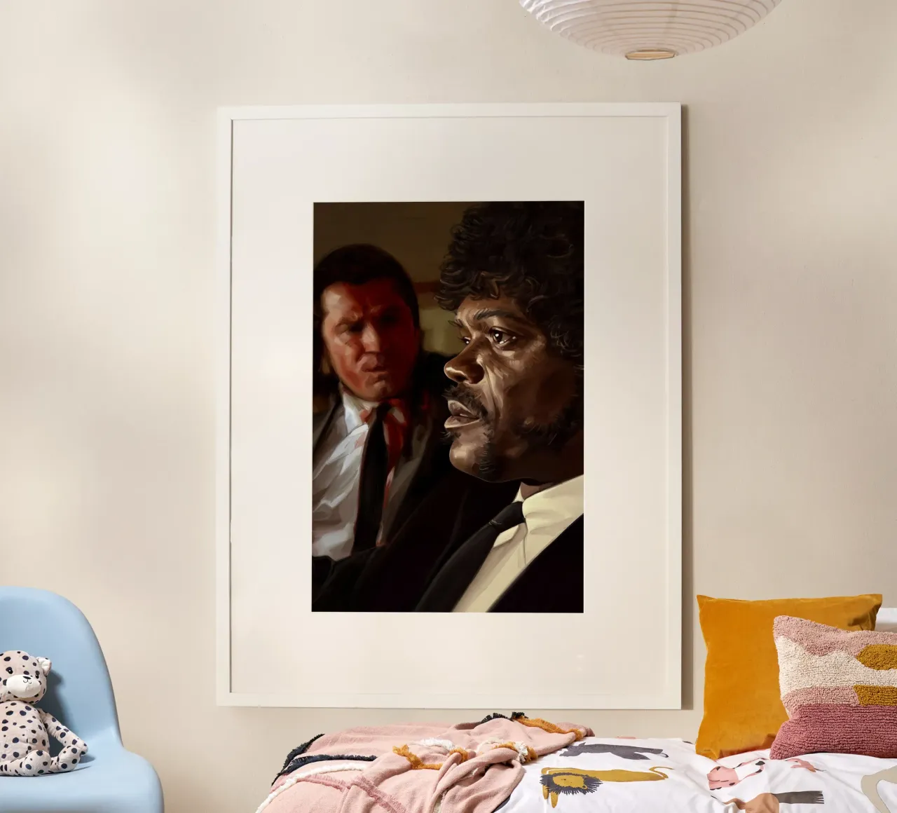 Jules e Vince, Pulp Fiction poster da Oscar Frazier