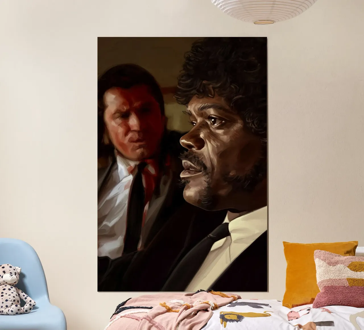 Jules e Vince, Pulp Fiction poster da Oscar Frazier