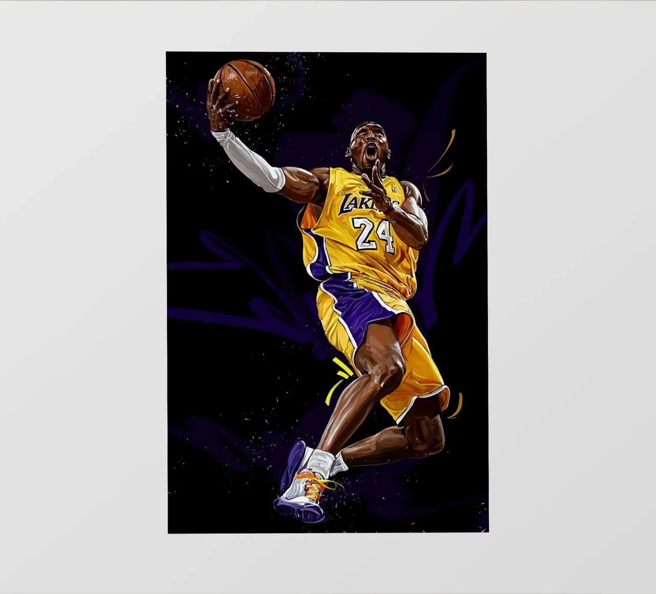 Kobe Bryant pellicola backlit da Oscar