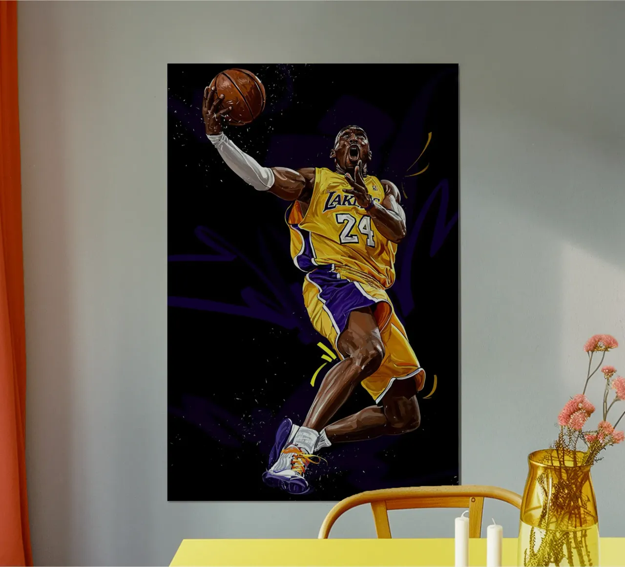 Kobe Bryant poster da Oscar Frazier