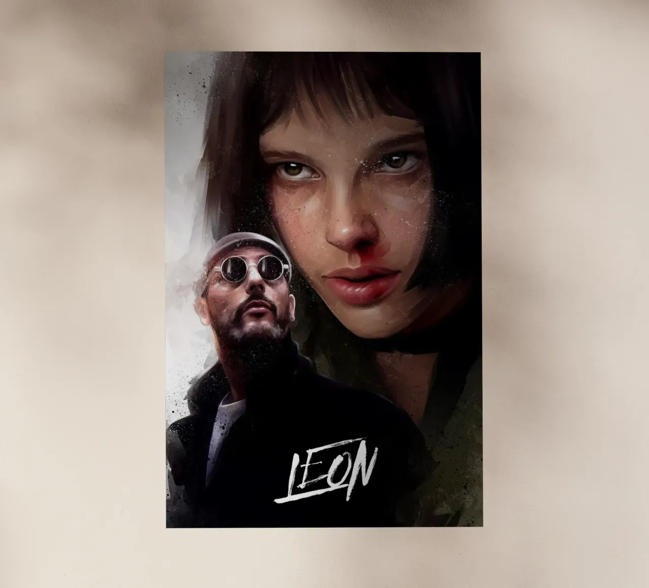 Leon di Dmitry Belov pellicola backlit da Oscar