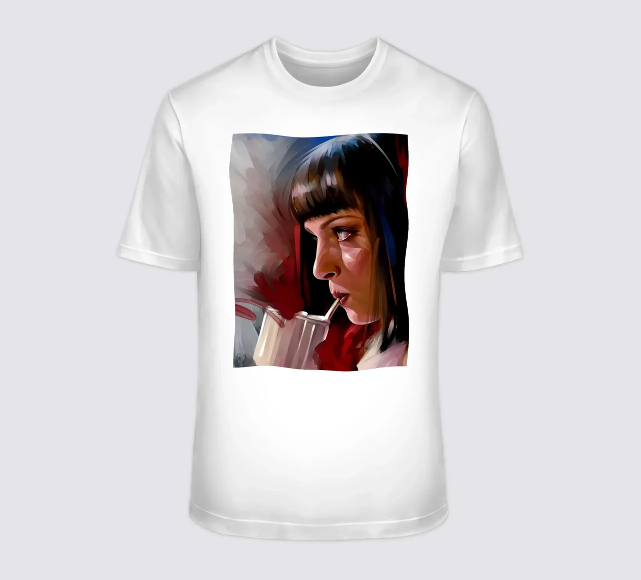 Mia con un drink di Dmitry Belov t-shirt da Oscar