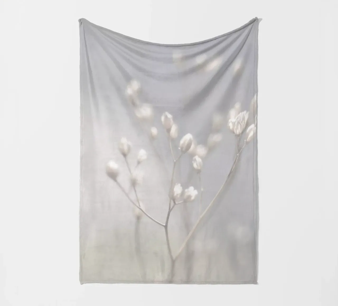 winter light Fleecedecke von Visuelle Poesie am Wegesrand