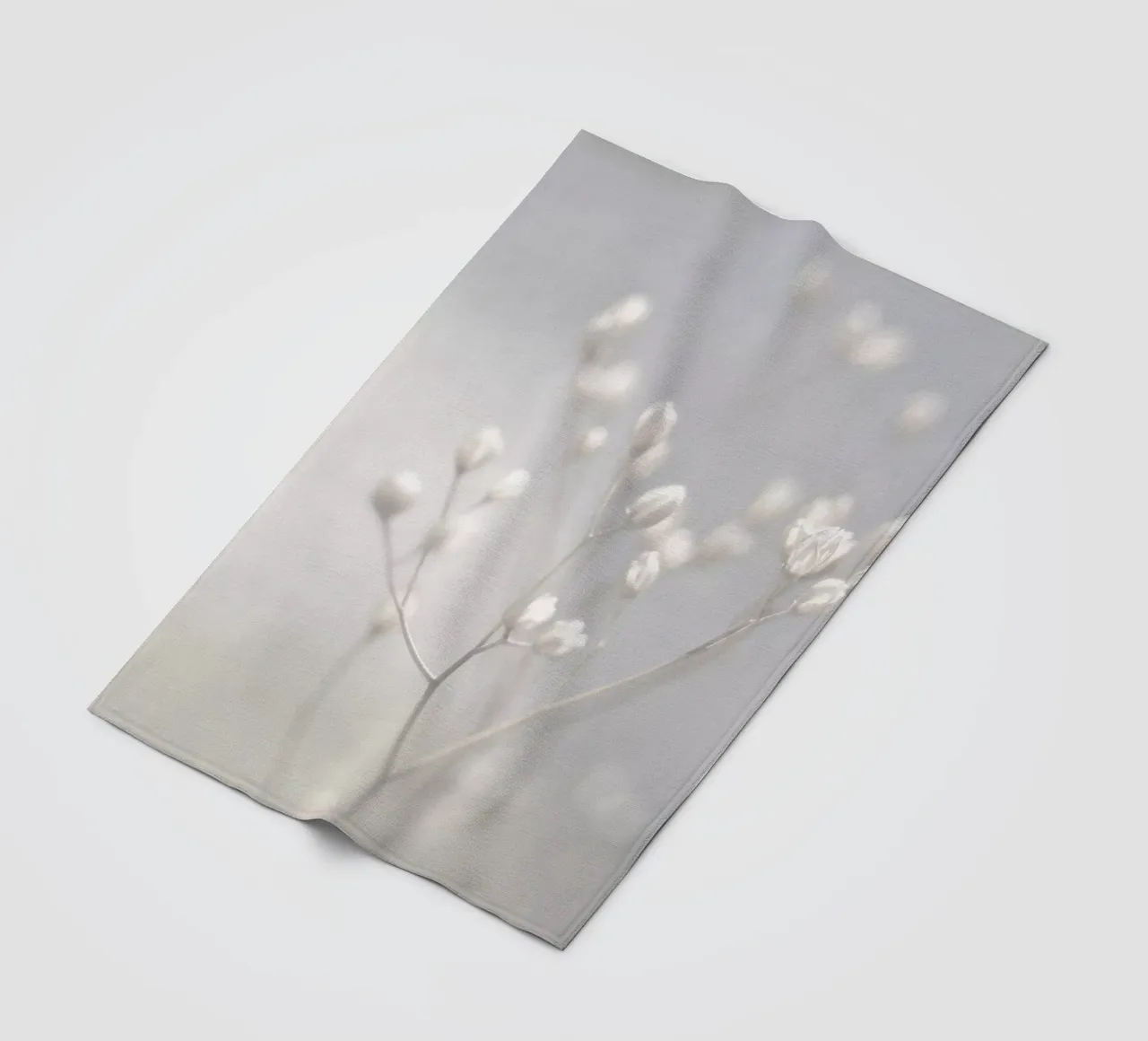 winter light fleece blanket by Visuelle Poesie am Wegesrand